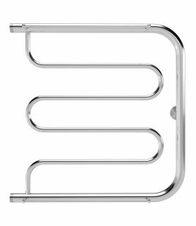 Полотенцесушитель водяной Indigo Фокстрот Standart FSW60-50P с полкой 60x50 см хром